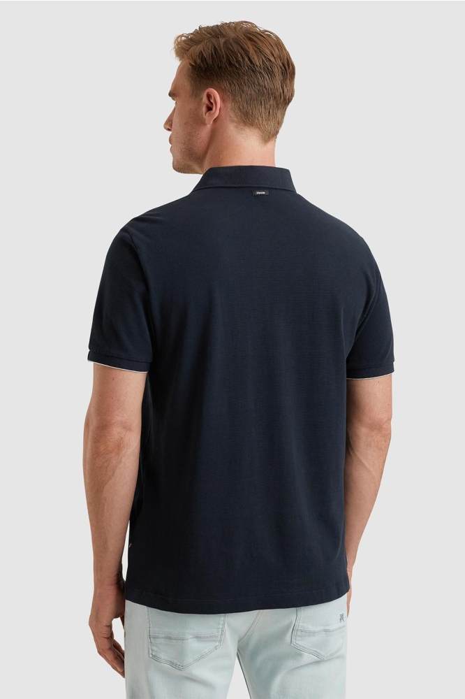 POLO MET WAFELSTRUCTUUR VPSS2503822 5281